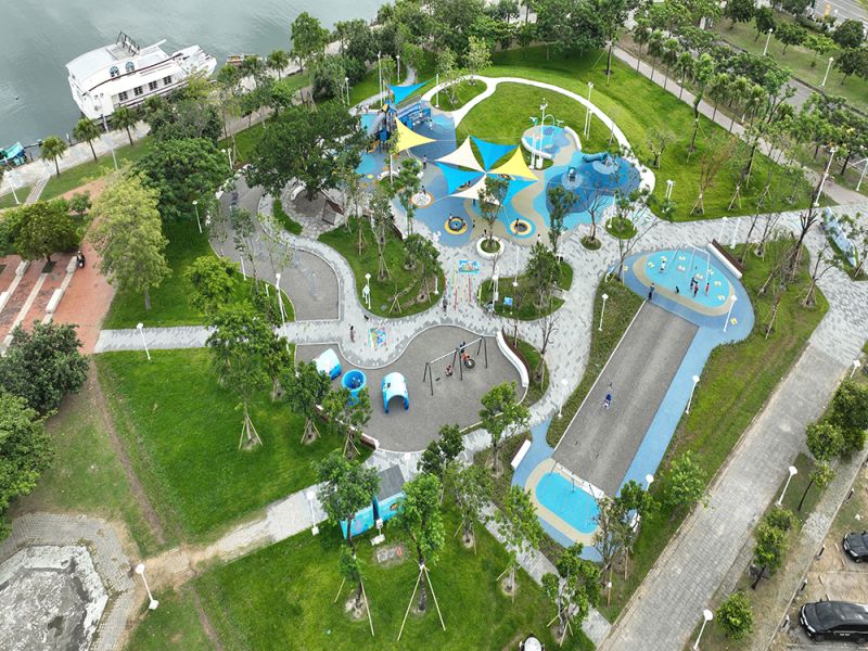 ▲台南市積極打造特色公園遊樂場，期以達到滿足民眾及孩童想像（圖／台南市工務局提供）