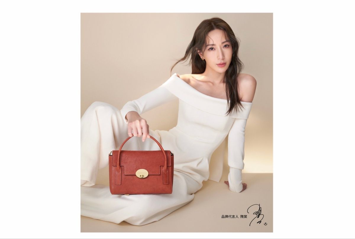 ▲隋棠近日代言包包品牌uniarts，為品牌拍攝年度形象片。(圖/品牌提供)