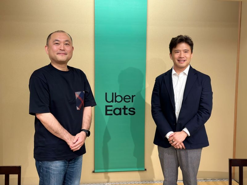 ▲Uber日本總經理Shiro Yamankaka和Uber Eats 日本總經理Shin Nakagawa共同分享日本疫情後的新趨勢。(圖／記者周淑萍攝)