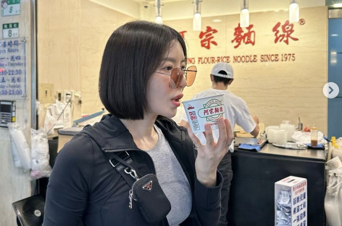 ▲尹世雅來台灣旅遊，踩點多處知名美食。（圖／翻攝自尹世雅IG）