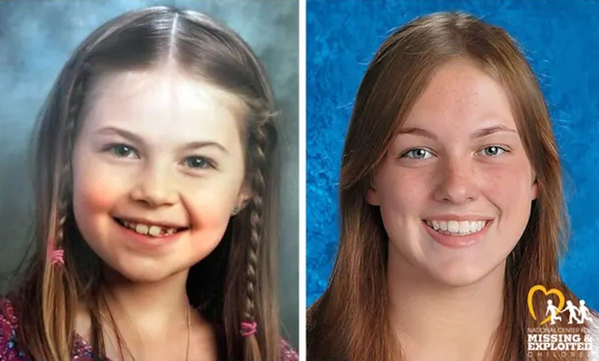 ▲美國一位女童於2017年失蹤，當年她才9歲，從此音訊全無。然而有熱心民眾，憑藉Netflix播映的紀錄影集中出現的5秒影像，順利指認成功破案。（圖／翻攝自National Center for Missing & Exploited Children）