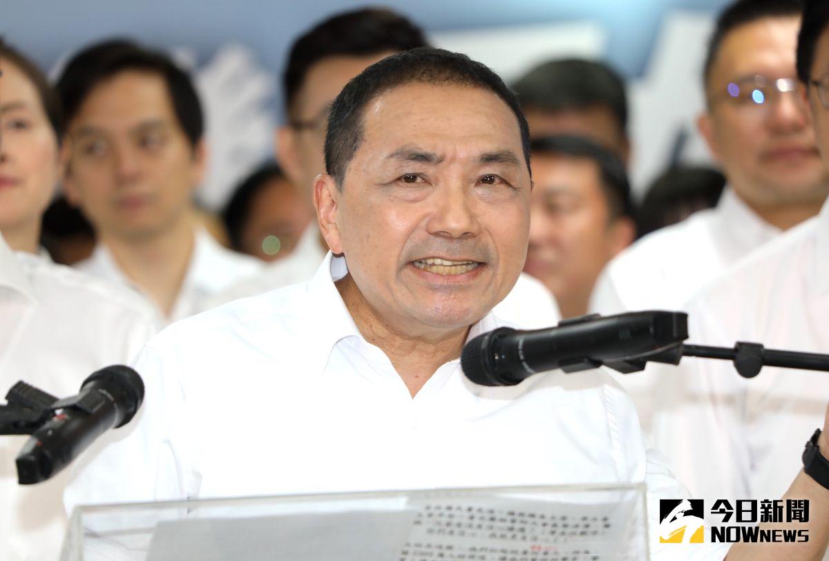 ▲針對謝龍介未上台南市長，侯友宜昨指稱「台南人沒眼睛、沒福氣」，引發綠營圍剿；侯友宜稍早在臉書發文致歉，並稱他一時情急、用詞不夠周全。（圖／記者陳明中攝）