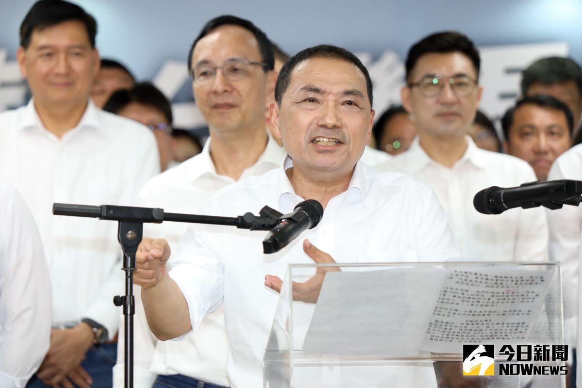 ▲侯友宜預計在5月底到國民黨立法院黨團拜訪，謝衣鳳今澄清該聚會不是挺侯晚宴或宴會，最多也只是便當會，但形式還未確定。（資料照片／記者陳明中攝）