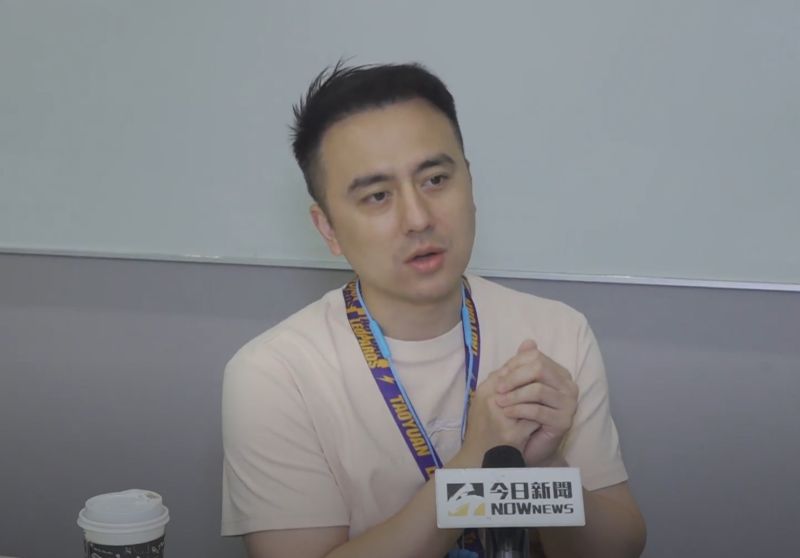 ▲雲豹能源發言人兼創辦人張建偉接受《NOWnews今日新聞》訪問,談及對再生能源及環境永續的願景。(圖/朱永強攝)