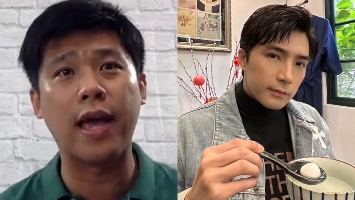 ▲葛斯齊爆料已婚男星賀軍翔（右），日前到酒店慶祝好友張勛傑生日時喝太多，竟然當場與酒店妹舌吻，而且手上也握有證據。（圖／葛斯齊FB、賀軍翔IG）