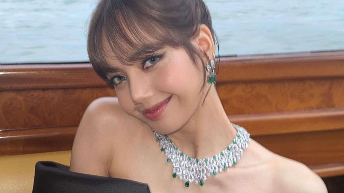 ▲Lisa分享素顏遊義大利的照片。（圖／翻攝自LISA IG）