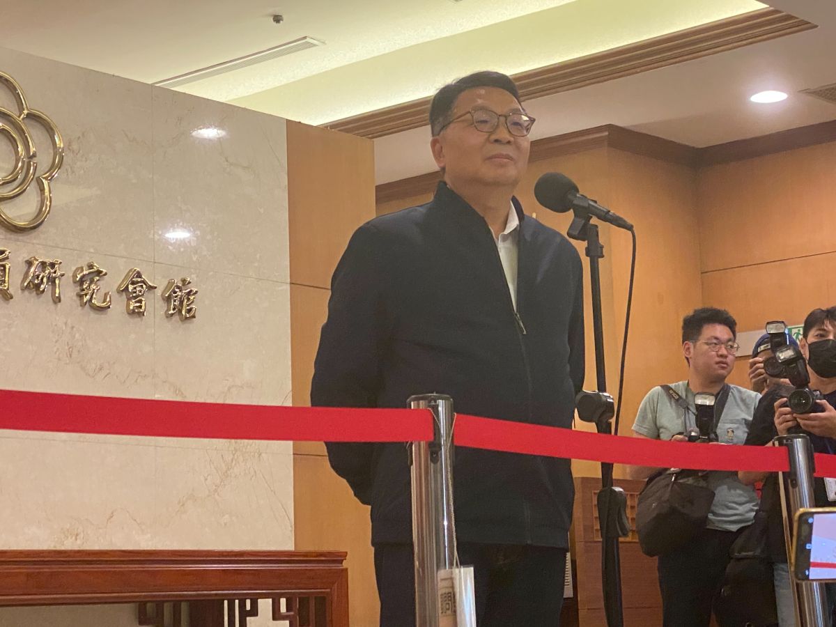 ▲民進黨籍立委陳歐珀受im.B詐騙集團案影響，本月22日宣布退出選舉。（圖／記者陳威叡攝，2023.05.22）