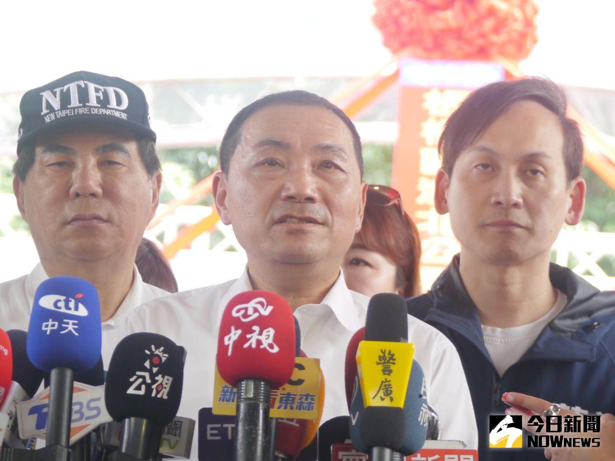 ▲對於媒體問到被提名後馬英九還沒當面道賀，侯友宜表示大家都會同心齊力、一起向前走。（圖 ／記者吳嘉億攝，2023.05.22）