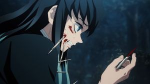 ▲「霞柱」時透無一郎對戰「上弦之伍」玉壺,尚未分出高下。(圖/鬼滅之刃Twitter) ▲「霞柱」時透無一郎對戰「上弦之伍」玉壺,尚未分出高下。(圖/鬼滅之刃Twitter)