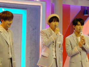 ▲大國男兒二代團仁俊（左起）、Karam、Jay因出演《Peak Time》聲名大噪。（圖／FU Entertainment）