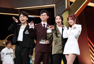 ▲黃豪平、視網膜、陶晶瑩和陳芳語受訪談到錄節目《全明星辯論會》的大小事。(圖/記者陳明中攝) ▲黃豪平、視網膜、陶晶瑩和陳芳語受訪談到錄節目《全明星辯論會》的大小事。(圖/記者陳明中攝)