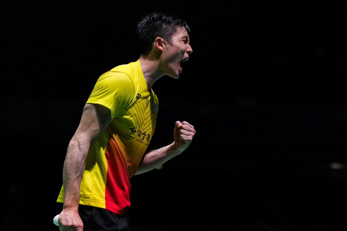 ▲周天成30分鐘闖亞錦賽16強！中國對手翁泓陽只打1局就退賽，離巴黎奧運更近一步。（圖／NOWnews資料照）