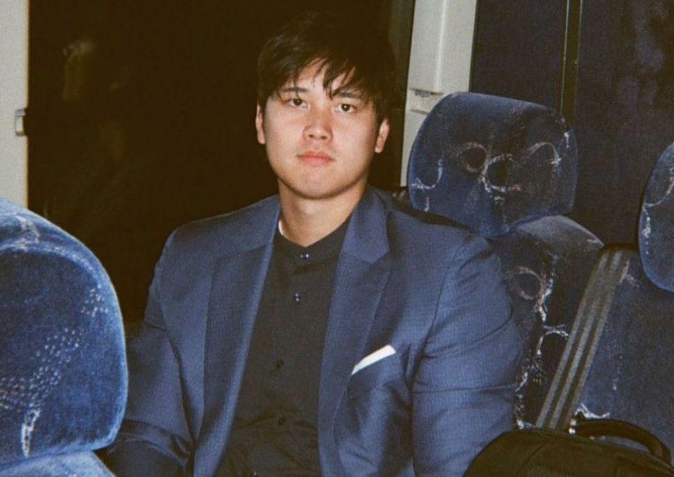 ▲大谷翔平私底下裝扮也很帥。（MLB Life推特）