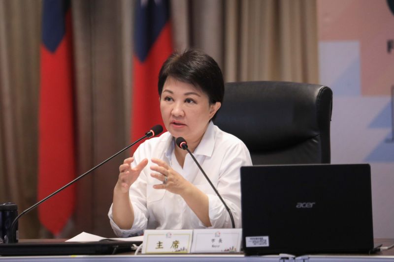 ▲台中市長盧秀燕宣佈，若接下來都不下雨，供水亦可撐到7月。（圖／台中市政府提供，2023.05.23）