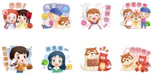▲免費貼圖LINE Bubble 2×World Masterpiece Theater ▲免費貼圖「LINE Bubble 2×World Masterpiece Theater」。(圖/取自LINE)