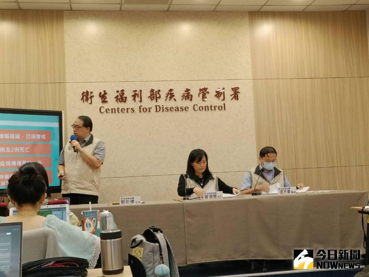 ▲疾管署今（23）日公布國內新增20例猴痘（Mpox）病例。（圖／記者許若茵攝，2023.05.23）