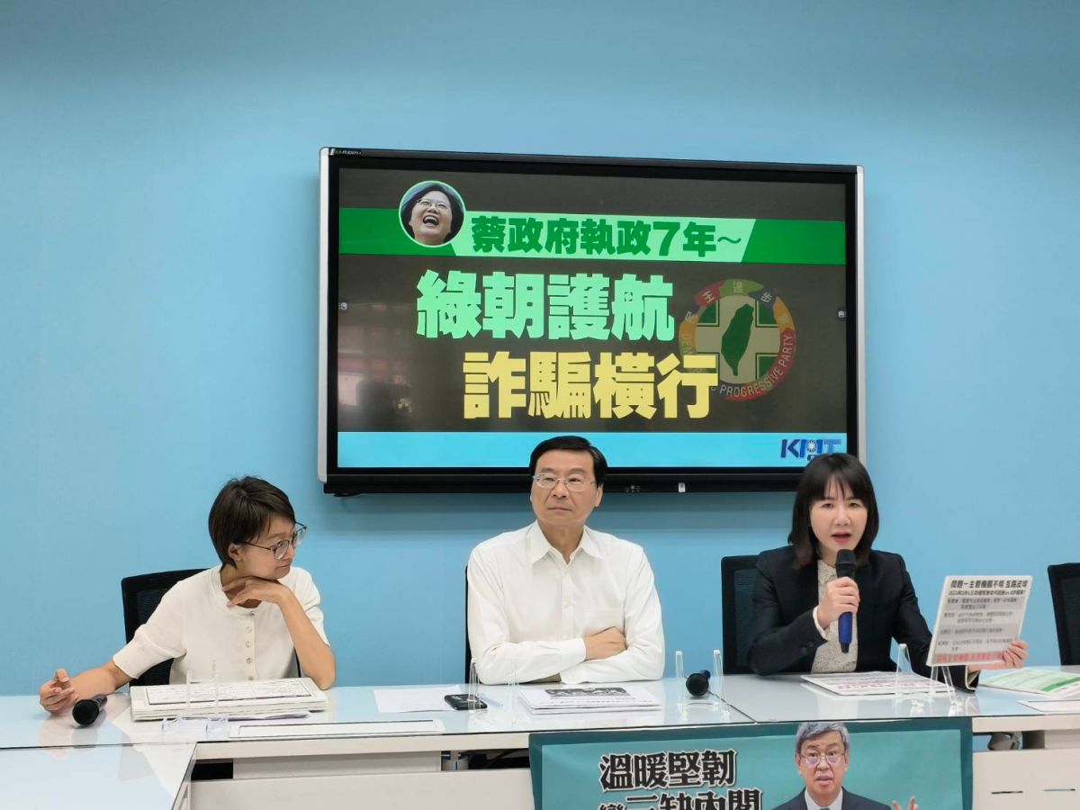 ▲謝典林昨與郭台銘在信義某豪宅會面，身為姐姐的謝衣鳳今受訪表示，郭關心台灣經濟發展，能與議長討論相關議題，「都是正面發展」。（圖／國民黨提供）