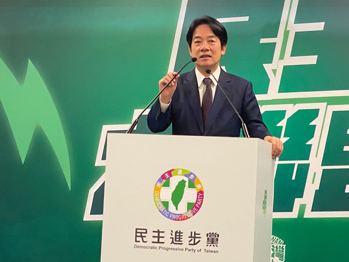 ▲賴清德出席「新北市立委候選人徵召記者會」，強調民進黨作為執政黨、台灣第一本土政黨，重視、支持與鼓勵年輕人，有責任栽培人才。（圖／記者陳威叡攝，2023.05.24）