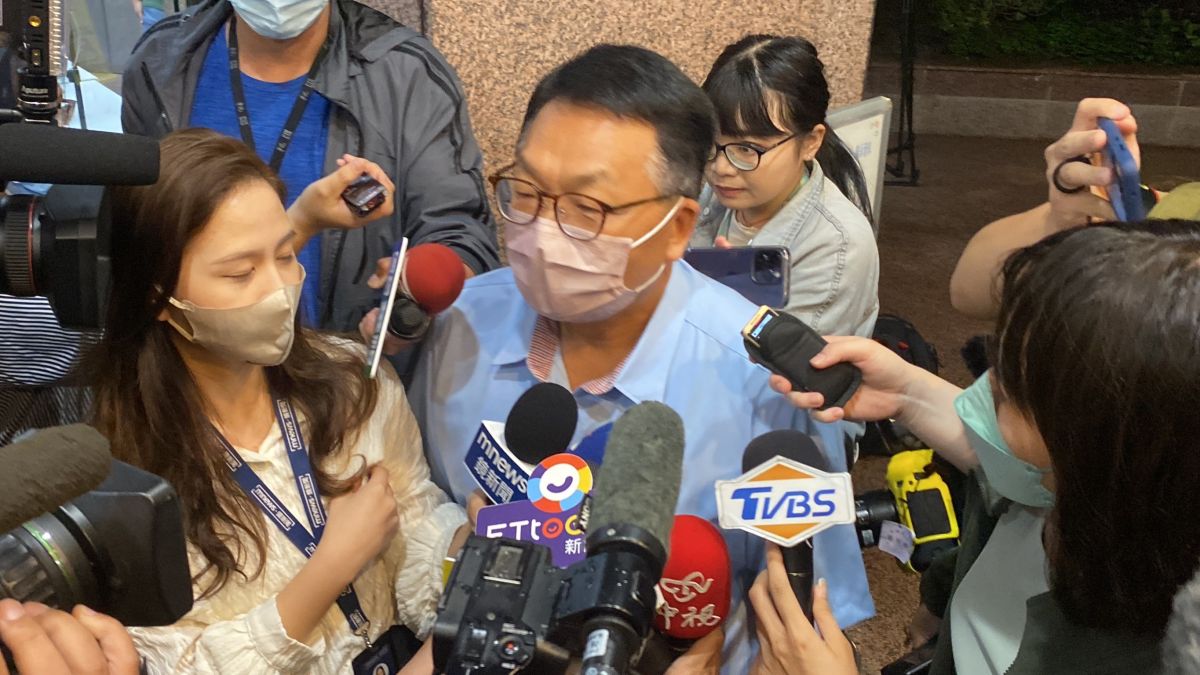 ▲遭指與詐騙集團主嫌關係匪淺，陳歐珀今日赴廉政會進行說明，強調對自己有信心。（圖／記者陳威叡攝，2023.05.24）