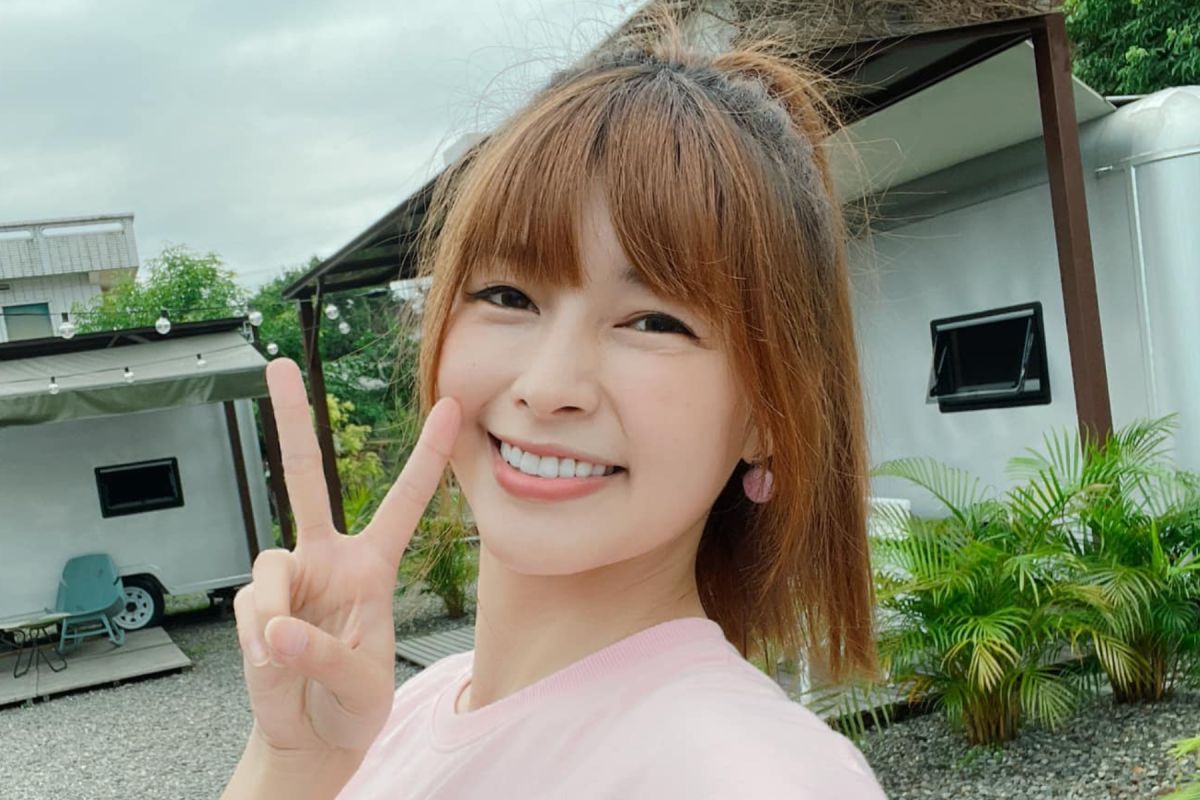 ▲林舒語二兒子留長髮，讓她被網友質疑把兒子當女生養。（圖／林舒語臉書）