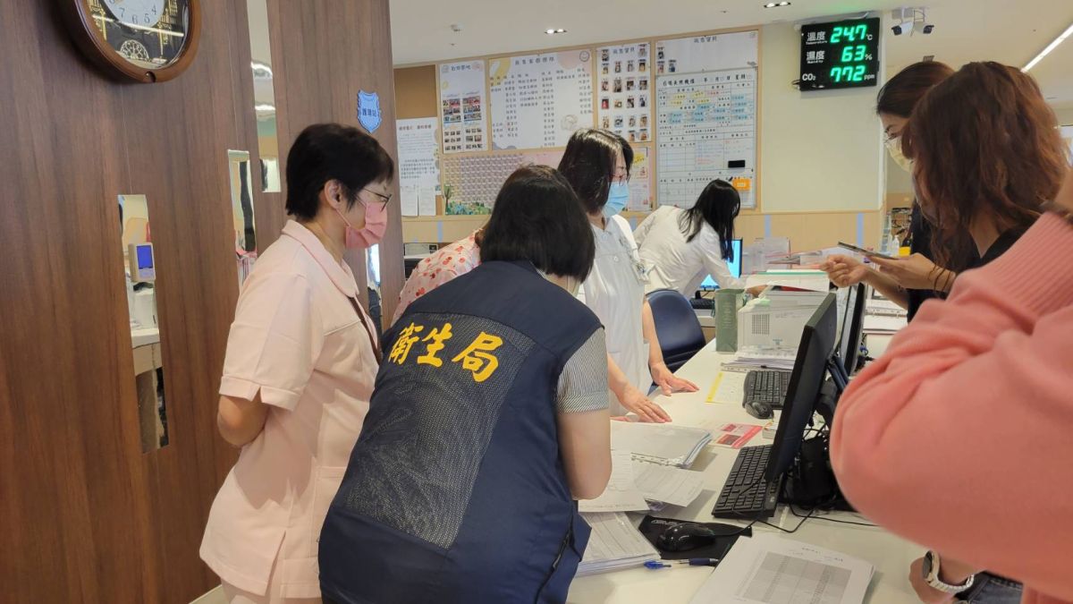 ▲高雄市衛生局今（25）日上午無預警抽查重症兒虐長期照護專責機構。（圖／高雄市衛生局提供）