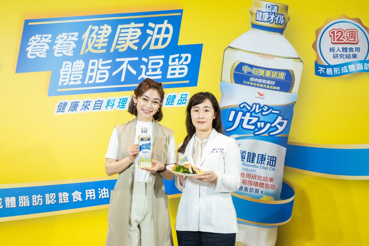 ▲鄭凱云與營養師許思瑜。（圖／品牌提供）