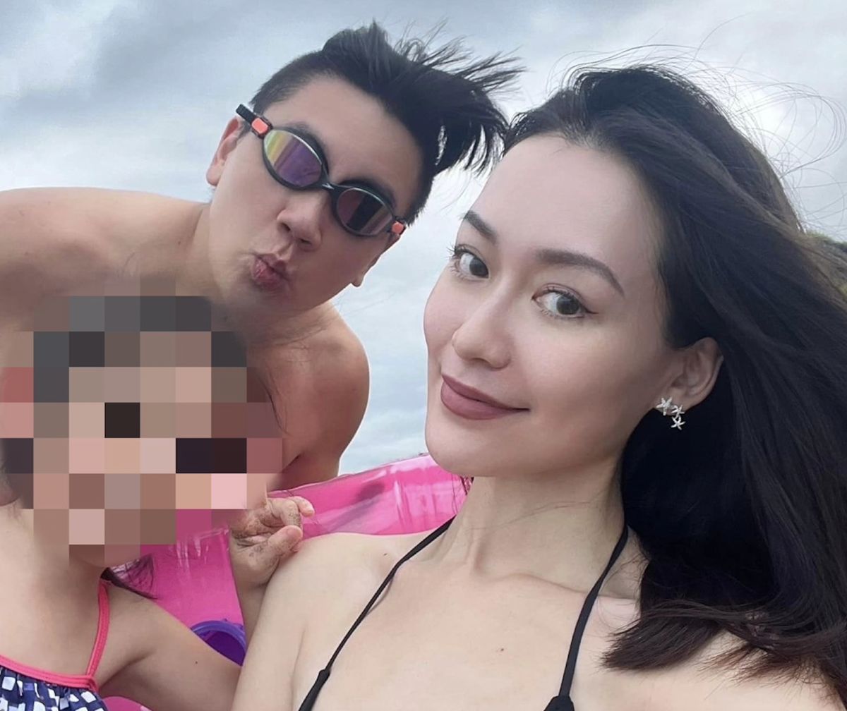 ▲影帝秦漢兒子孫國豪（左）和網紅女友楊泊霓（右）生下1女，近日楊泊霓曬出比基尼辣照，好身材完全看不出是一個孩子的媽。（圖／翻攝自Nini Yang臉書）