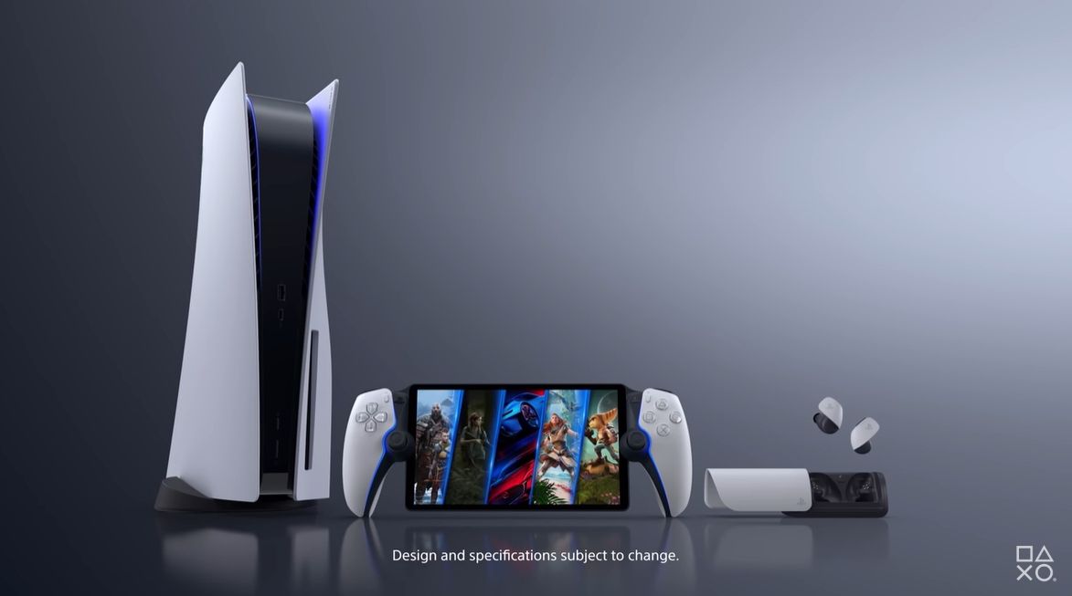 ▲Sony昨公開PS5專屬的全新控制器「Project Q」，被期待PSP掌機的粉絲酸是史上最蠢產品。（圖／截自PlayStation YouTube）