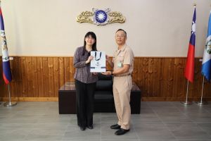 ▲林瑩蓉對海軍單位支持毒品防制工作的推動深表感謝。（圖／高市府毒防局提供）