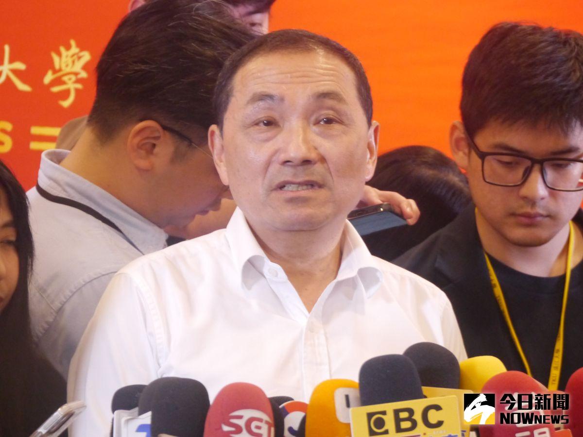 ▲對於是否承諾當選後會執行死刑？侯友宜受訪回說公平正義，該做的事就要做，一定要悍衛最守護公平正義的底線。（圖 ／記者吳嘉億攝，2023.05.26）