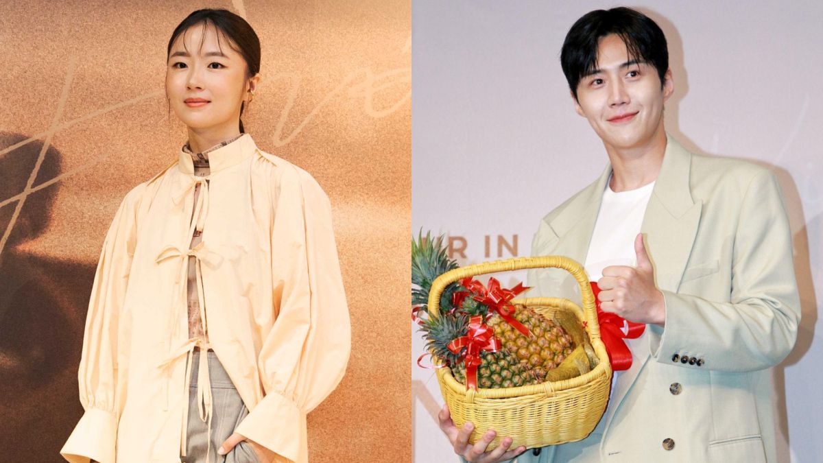 ▲《茶金》女星許安植（左）無緣合作金宣虎，自爆私下最愛李政宰。（圖／客傳會、瀚草影視提供、記者朱永強攝）