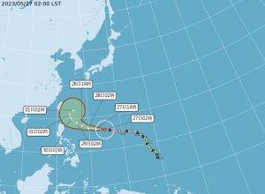 「瑪娃」颱風出現雙眼牆！強度已過巔峰　全球路徑預測曝光
