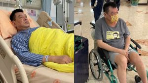 62歲孫德榮重摔送醫！高燒不退急裝尿袋　認了：身體一直被感染
