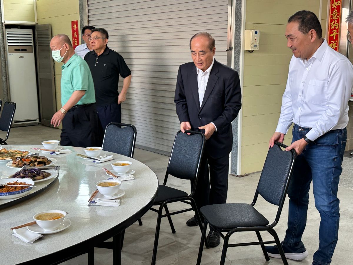 ▲王金平今邀請侯友宜到路竹老家舉行早餐會，王受訪時被問到侯郭心結問題，他強調不知現在有無必要化解，若有必要的話，他會盡一己之力。（圖／記者翁子竣攝，2023.05.28）