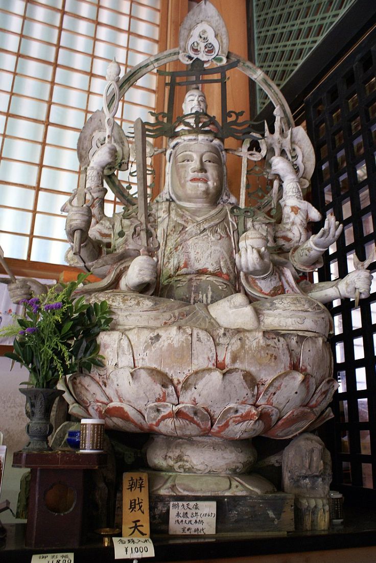 ▲弁財天是日本神話中的七福神之一，象徵口才、音樂與財富的女神。（圖／翻攝自維基百科）