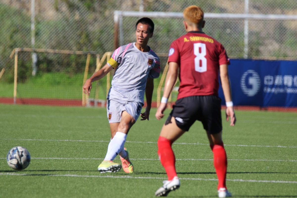 ▲蔡孟辰左腳抽射奠定勝局。官方提供