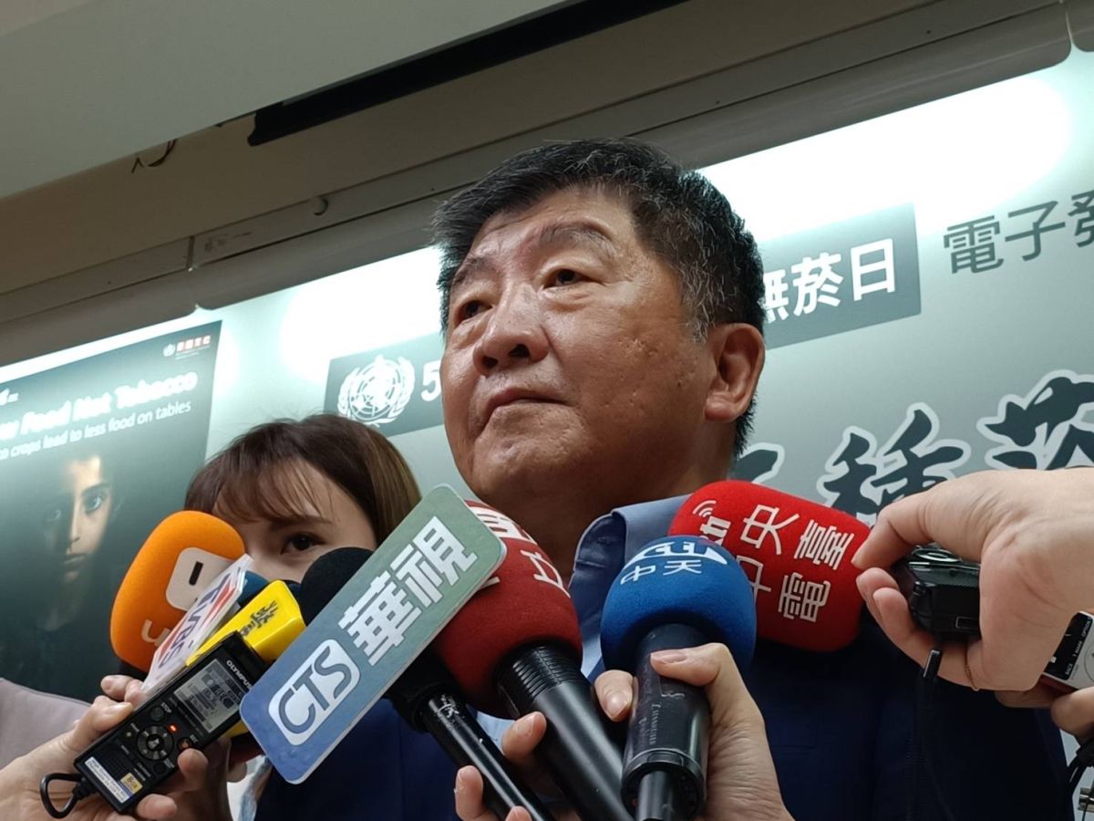 ▲今（29）日前衛福部長陳時中認為，過去選舉時因為配票，他是投給議員吳沛憶，希望她能夠成功。（圖／記者許若茵攝，2023.05.29）