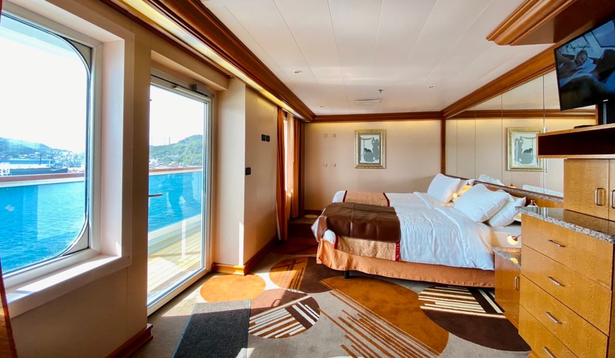 ▲歌詩達郵輪莎倫娜號2023台灣暑假首航！開箱海上古羅馬宮殿6大亮點，浪漫義大利神話風情、Samsara水療中心、全景陽臺套房、大啖窯烤比薩、Gelateria義式冰淇淋。（圖／記者蕭涵云攝）