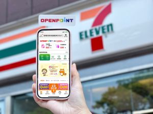 ▲7-11 APP也升級，首創「OPEN POINT跨境旅遊集點護照」全新服務。（圖／7-11提供）