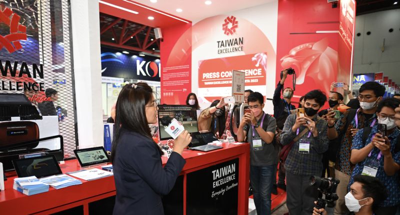 ▲台灣精品首度參加東南亞最大汽機車零配件展。（圖／貿協）