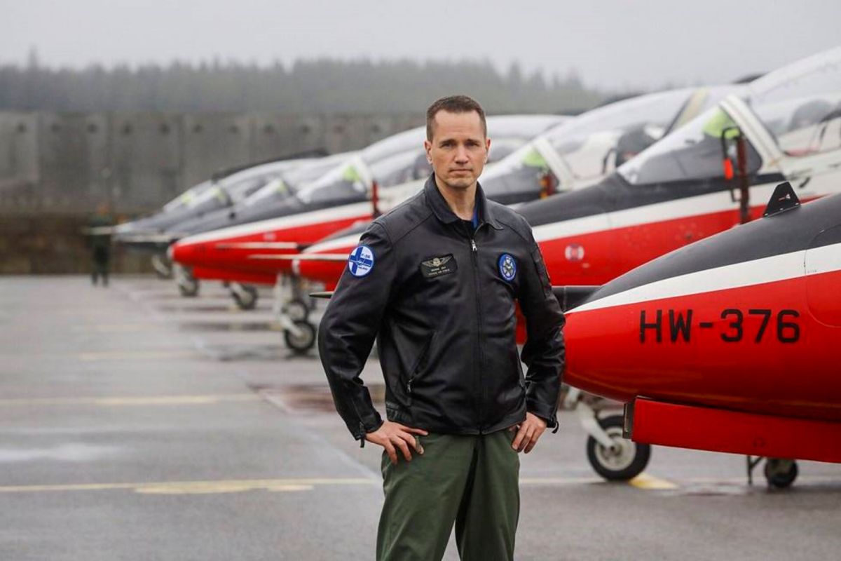 ▲芬蘭空軍上校伊洛（Henrik Elo）主導與北約的軍事演習。（圖／翻攝自網路）