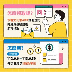 發錢倒數!1200成年禮金懶人包 沒手機怎麼領?完整領錢攻略公開 ▲1200成年禮金領取與使用方式。(圖/文化部提供)