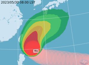 瑪娃颱風強度略減！今天「雨越晚越大」　最靠近台灣時間點出爐

