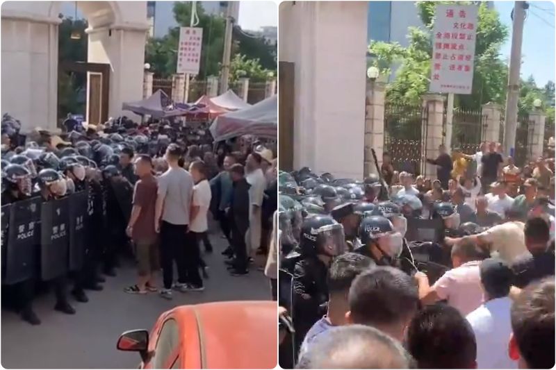 雲南拆清真寺圓頂尖塔 引爆激烈警民衝突
