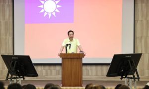 不求任何職位! 郭台銘金門再提和平宣言:沒有和平一切都是虛幻