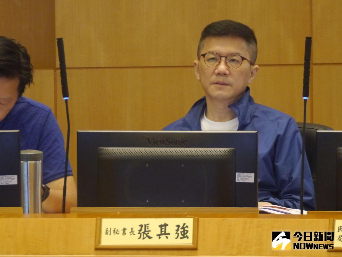 ▲新北市政府副秘書長張其強。（圖 ／記者吳嘉億攝，2023.05.31）