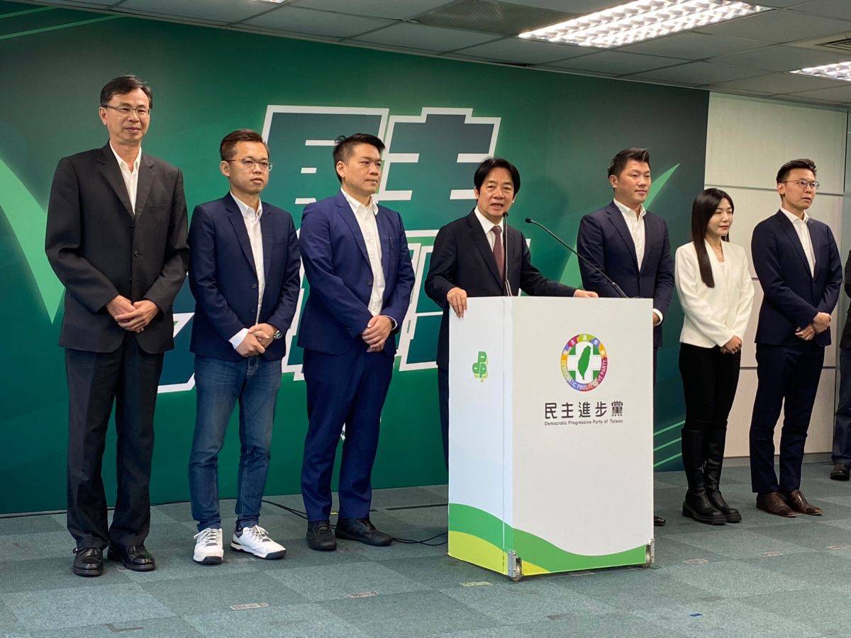 ▲賴清德今日於中執會說明「民主大聯盟」構想，強調政治工作者要有接受新觀念的勇氣。（圖／記者陳威叡攝，2023.05.31）