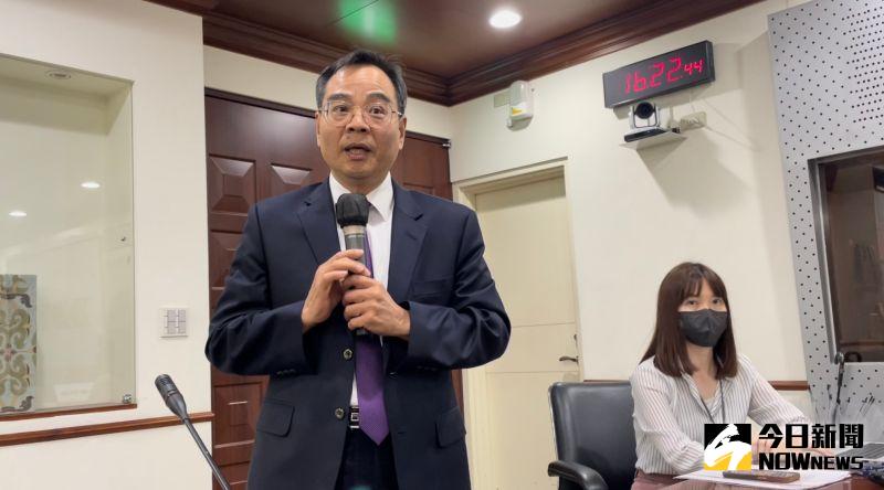 ▲法務部檢察司長郭永發說明強化查緝通緝犯措施(圖/記者潘千詩攝,2023.05.31)