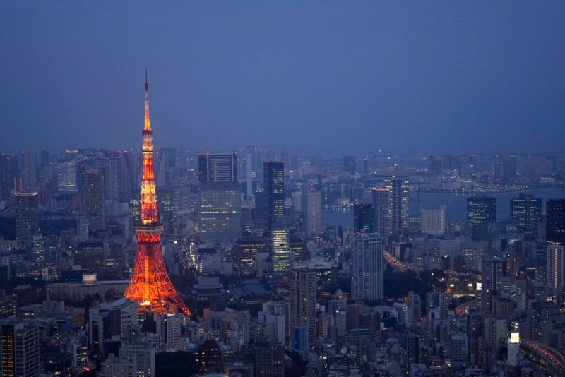 ▲東京鐵塔在1958年落成啟用，由日本知名「塔博士」內藤多仲建造。（圖／美聯社／達志影像）