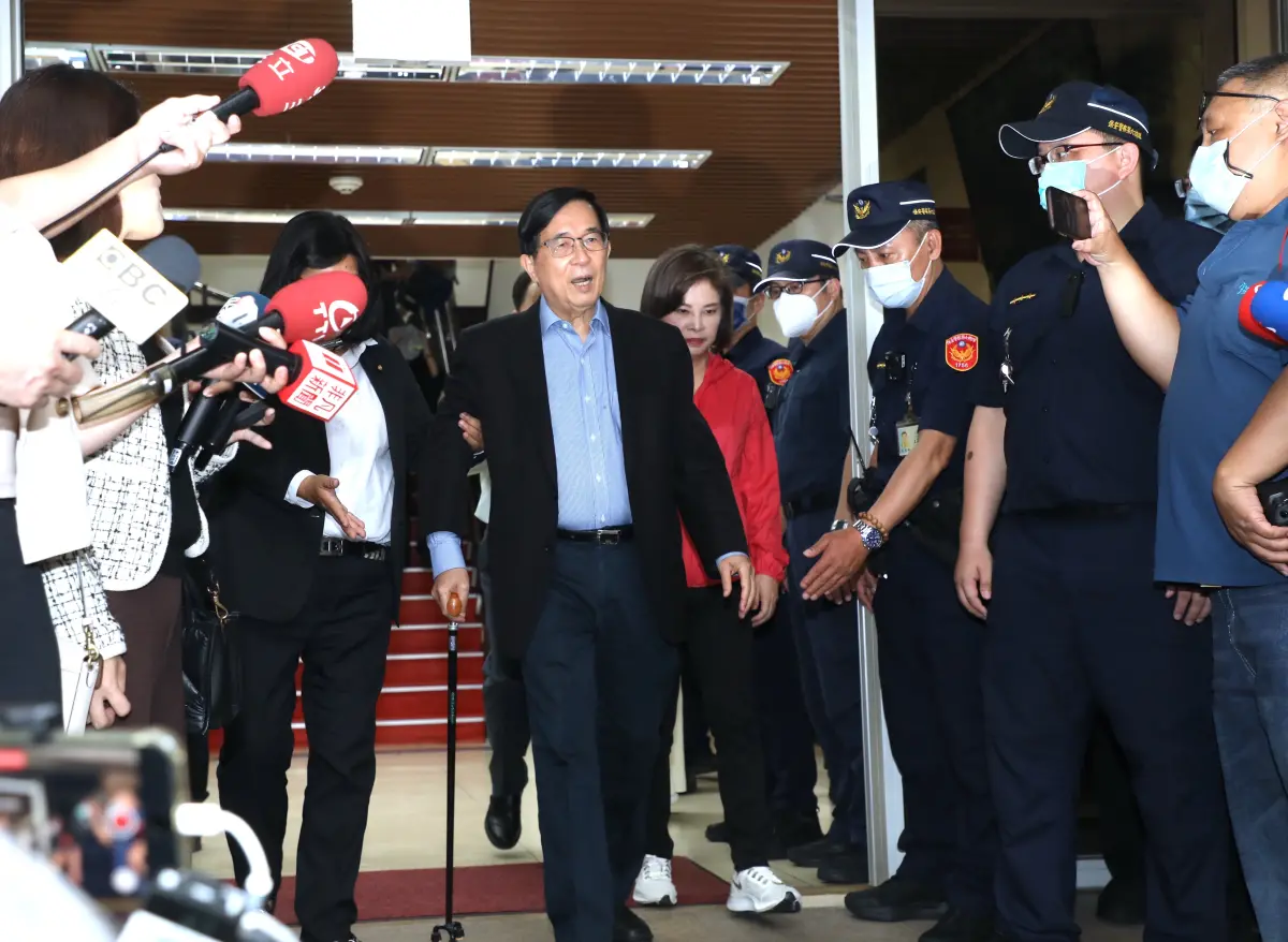 傳出總統蔡英文有意在卸任前，特赦前總統陳水扁。（圖／資料照）